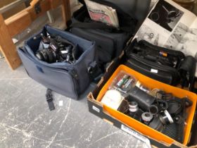 VARIOUS CAMERA AND ACCESSORIES