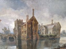 R. PERING (LATE 19th/EARLY 20th CENTURY), BADDESLEY CLINTON, WARWICKSHIRE MANOR HOUSE BY