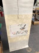 TWO VINTAGE CHINESE SCROLLS, ONE BY TANG YUN.