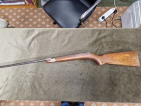 AIRGUN- A BSA CADET BREAK BARREL AIR RIFLE. SERIAL NUMBER CC19854.