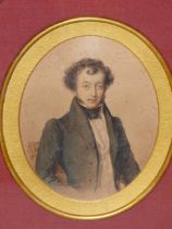 ENGLISH SCHOOL (19th CENTURY), WAIST LENGTH PORTRAIT OF HENRY THOMAS PONSONBY (1802-1851), SON OF