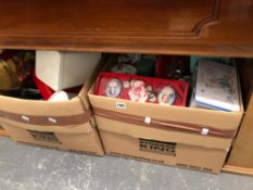TWO BOXES OF VARIOUS KITCHEN WARES
