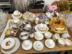 A QUANTITY OF MINTONS AND OTHERS TEA AND DINNER WARES