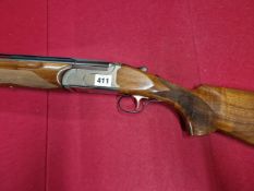 SHOTGUN (CERTIFICATE REQUIRED)- WEBLEY AND SCOTT CLASSIC SPORTING 12G. OVER UNDER BOXLOCK EJECTOR.