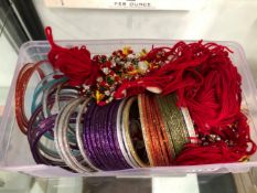 A COLLECTION OF EASTERN BANGLES ETC.