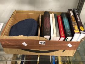 SPINK AND OTHER MEDAL YEAR BOOKS. SOME MEDALS AND A RAF TRAINING CAP