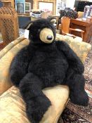 A MARY MEYER STUFFED TOY BROWN BEAR