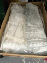 LARGE QUANTITY OF TABLE LINENS ETC