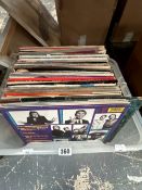 APPROXIMATELY 50 LP RECORDS, HUMOUR, BIG BANDS, CHRISTMAS MUSIC, ETC