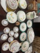 A CROWNFORD FAIRY LAND PATTERN PART DINNER SERVICE, VARIOUS OTHER VINTAGE, ANTIQUE AND LATER TABLE