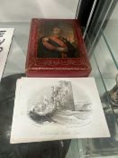A NAPOLEON III PORTRAIT BOX CONTAINING 15 CARDS PRINTED WITH VIEWS OF SCARBOROUGH, WHITBY AND
