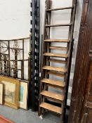 A VINTAGE LOFT LADDERS LTD ADJUSTABLE LADDER