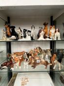 A COLLECTION OF SYLVAC AND OTHER DOGS