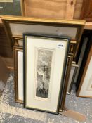 A COLLECTION OF ETCHINGS ENGRAVINGS AND PRINTS BY VARIOUS HANDS (7)