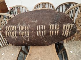 A VINTAGE ZULU TRIBAL SHEILD