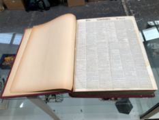 A LARGE UNIVERSITY OF LONDON REFERENCE BOOK, THE TIMES 1879.