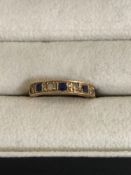 TWO 18ct HALLMARKED ANTIQUE DIAMOND SET RINGS, TOGETHER WITH A 9ct HALLMARKED VINTAGE HALF