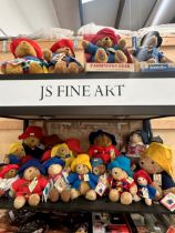 A COLLECTION OF PADDINGTON BEAR SOFT TOYS