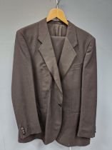 DINNER JACKET: ST MICHAEL, BLACK SILK TRIMMED, 36 WAIST AND 31 INSIDE LEG, A GENTS DINNER JACKET: