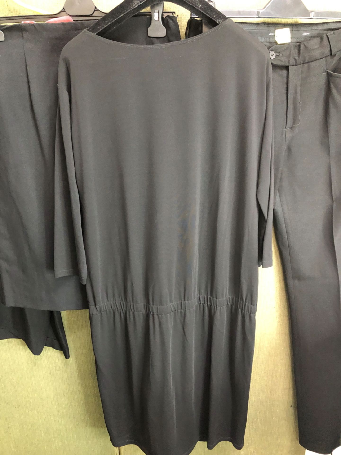 A PAULE KA BLACK DRESS SIZE LARGE, TOGETHER WITH A JIL SANDER BLACK SKIRT, A PAIR OF JOSEPH BLACK - Image 4 of 20