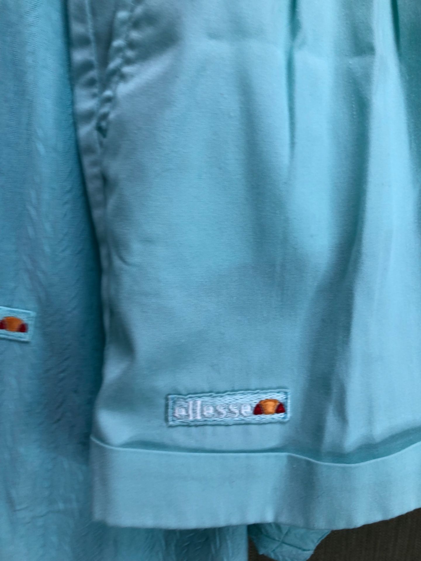 A MINT GREEN ELLESSE T-SHIRT SIZE USA 10W AND SHORTS USA 12, TOGETHER WITH A 100% COTTON MATCHING - Image 5 of 9