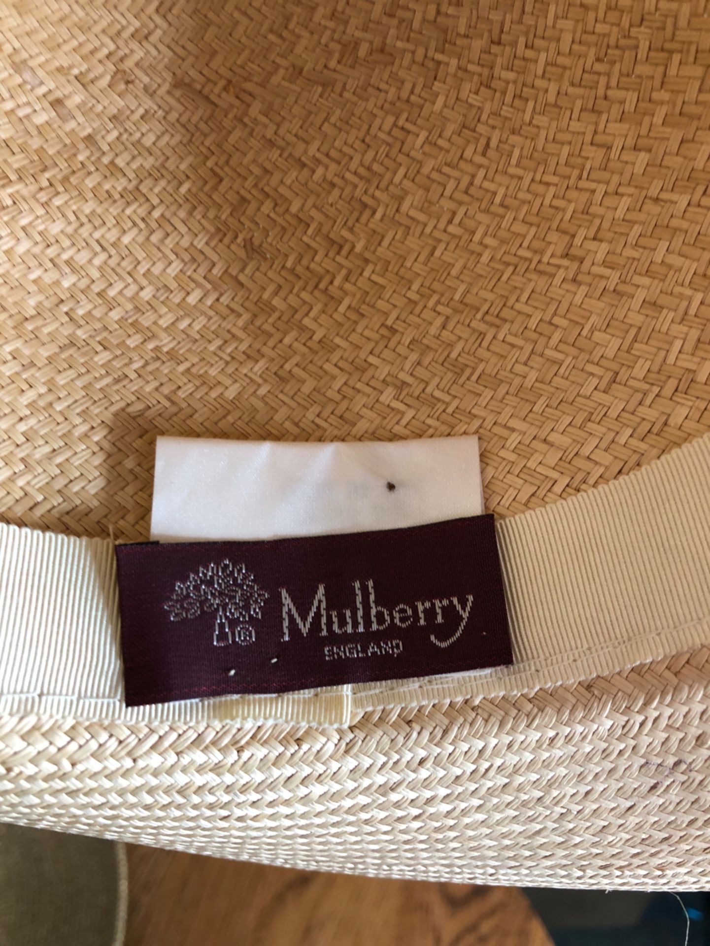 HATS: A BARBOUR LARGE AMBUSH HAT, A SCALA GOLD SUMMER HAT AND A STRAW MULBERRY HAT (3) - Image 8 of 11