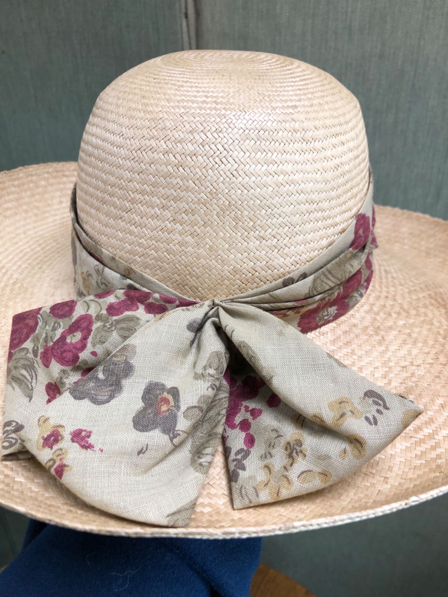 HATS: A BARBOUR LARGE AMBUSH HAT, A SCALA GOLD SUMMER HAT AND A STRAW MULBERRY HAT (3) - Image 7 of 11