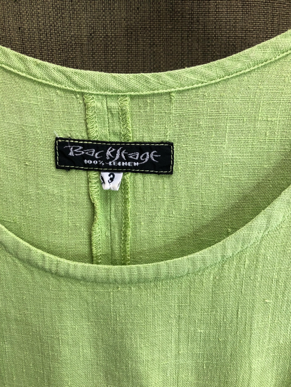 LADIES DRESSES TO INCLUDE, LAPERLA SIZE 44 BAHAMA CRUISE MEDIUM, ROBINA SIZE 46, A GREEN LINEN - Image 9 of 25