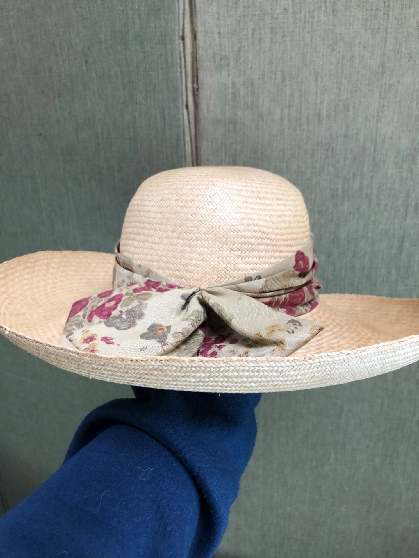 HATS: A BARBOUR LARGE AMBUSH HAT, A SCALA GOLD SUMMER HAT AND A STRAW MULBERRY HAT (3) - Image 6 of 11