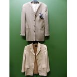 JACKETS. ANTONIO PUSCO MILANO SHOULDER TO CUFF 58.5cm, SHOULDER TO HEM 73cm, PIT TO PIT 50cm