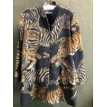 A CAROLINE CHARLES LONDON ANIMALL DESIGN JACKET UK SIZE 14