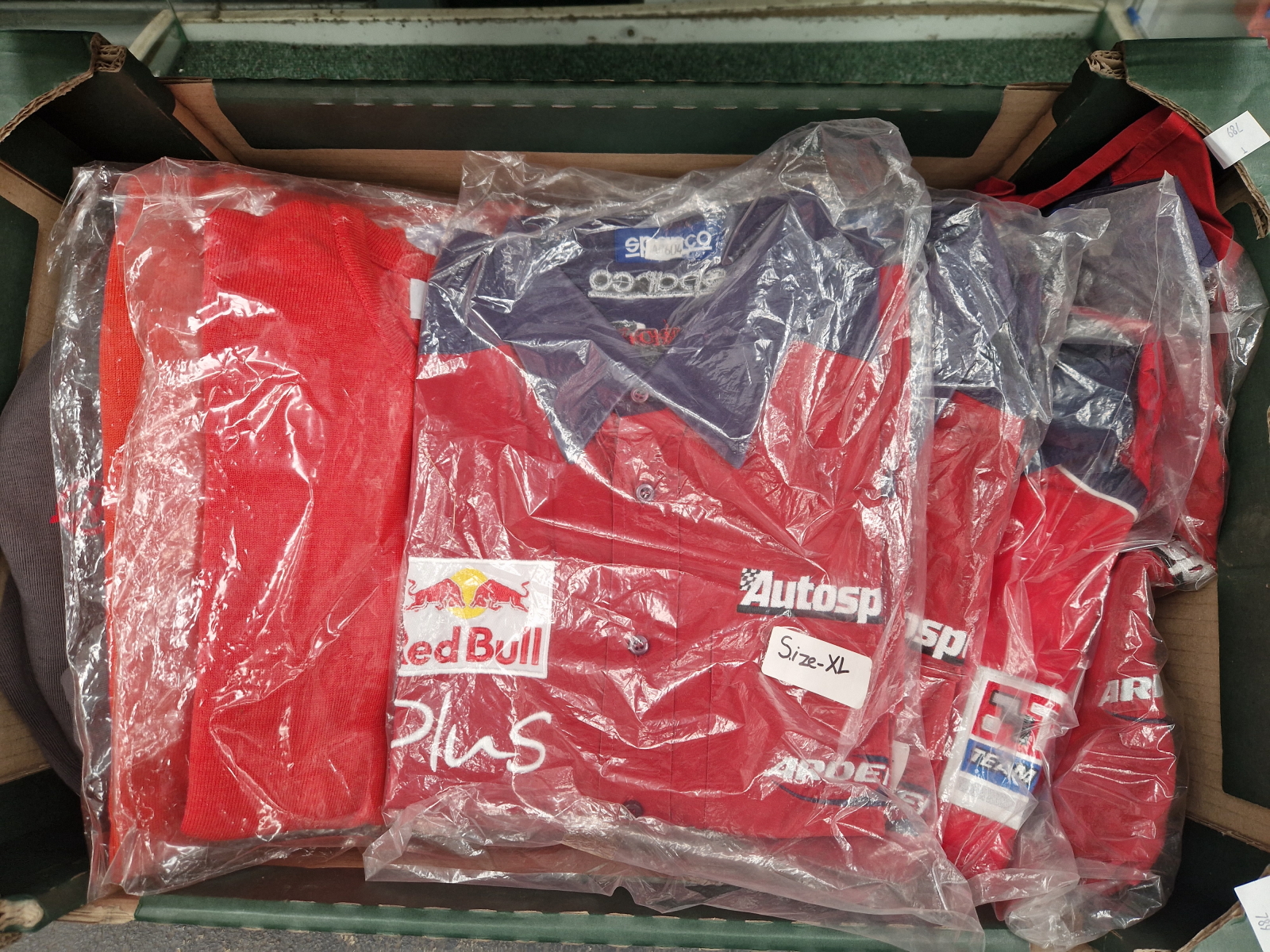 EIGHT FORMULA 1 SHIRTS AND JERSEYS