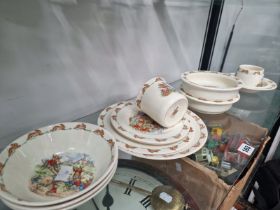 A COLLECTION OF DOULTON BUNNIKINS WARES