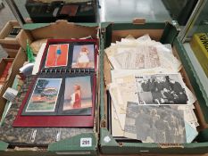 PRINTED LETTERS, INVOICES AND EPHEMERA, TOGETHER WITH LOOSE PHOTOGRAPHS AND AN ALBUM OF MARILYN