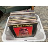 APPROXIMATELY 60 LP RECORDS, POP AND EASY LISTENING, STEVIE WONDER, PHIL COLLINS, WHITNEY HOUSTON,