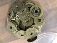 APPROXIMATELY 85 CHINESE COINS/CASH