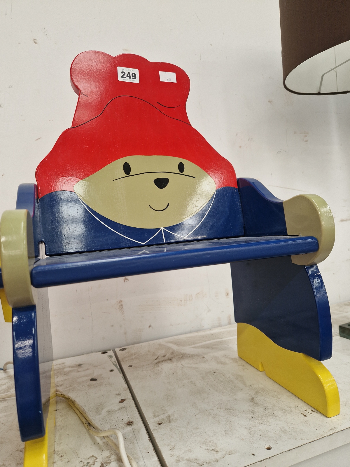 A PADDINGTON BEAR CHILDS SEAT