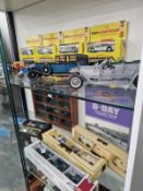 BOXED SPORTSCAR DIE CAST TOYS, TWO FRANKLIN MINT SCALE MODELS TOGETHER WITH LLEDO ADVERTISING VANS