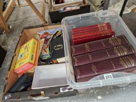 CHILDRENS GAMES, FIVE WWII BOOKS, SHAKESPEARE, A CAMERA, ETC.