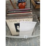 APPROXIMATELY 50 LP RECORDS, POP AND ROCK, TO INCLUD MARC BOLAN, THE POLIC4, ROD STEWART, STEELY