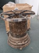 A SILVER PLATED PRIMUS FOOD HEATER