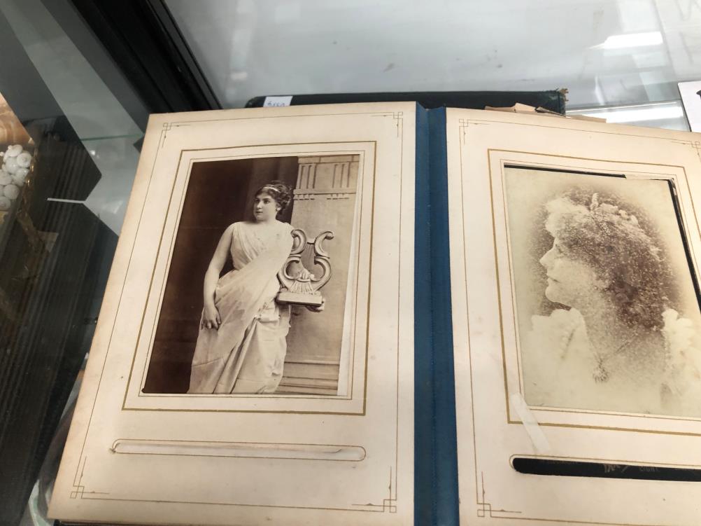 TWO LATE VICTORIAN ALBUMS OF FAMILY PHOTOGRAPHS - Image 15 of 46