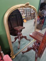 A LARGE VICTORIAN STYLE MIRROR