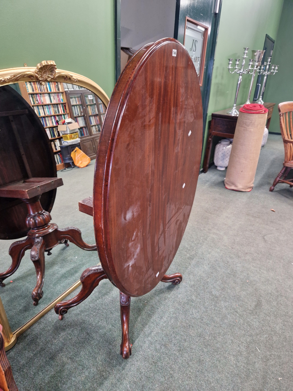 A VICTORIAN BREAKFAST TABLE