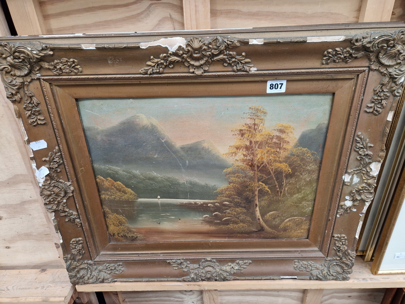 A PAIR OF EARLY 20TH CENTURY OIL PAINTINGS.