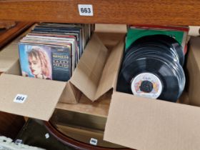 A COLLECTION OF 45RPM SINGLE RECORDS, MAINLY POP