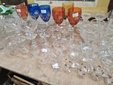 DRINKING GLASS, SALAD SIDE DISHES, GLASS RINSERS, PLATES AND FINGER BOWLS