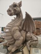A COMPOSITION MODEL OF A WINGED DRAGON