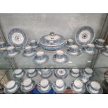 A WEDGWOOD FLORENTINE PATTERN TEA AND COFFEE SET