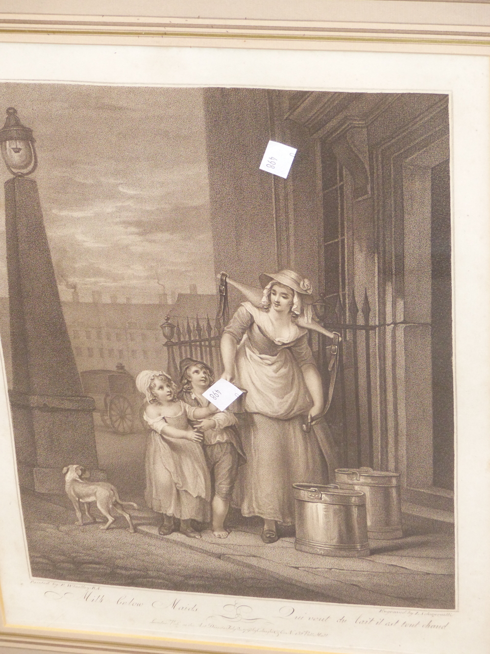 AFTER FRANCIS WHEATLEY (1747-1801), A SET OF SIX ENGRAVINGS FROM THE CRIES OF LONDON SERIES, 32.5 - Image 4 of 7